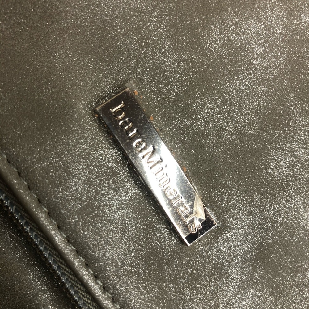 NWOT BareMinerals Bronze Metallic fold soft clutch - Picture 5 of 6